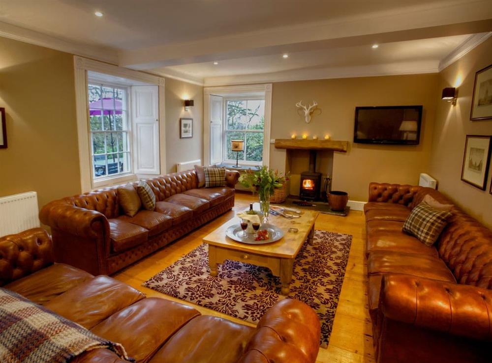 Living room at Orrest Head House  in Windermere, Cumbria