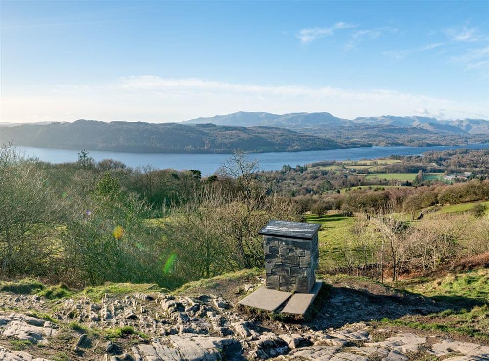 Surrounding views at Orrest Howe in Windermere, Cumbria