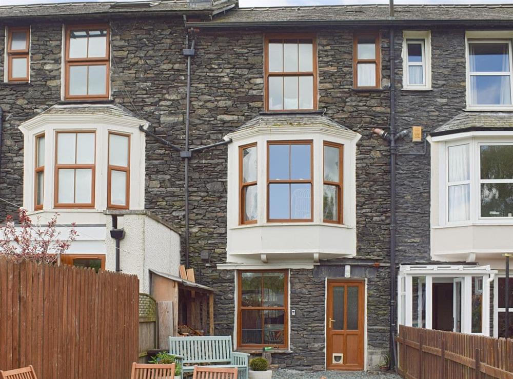 Attractive rear façade at Orrest View in Windermere, Cumbria