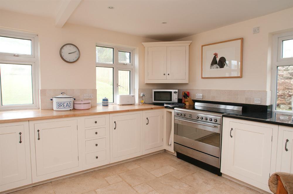 Lovely modern kitchen (photo 2) at Osborn House in Hope Cove, Nr Kingsbridge