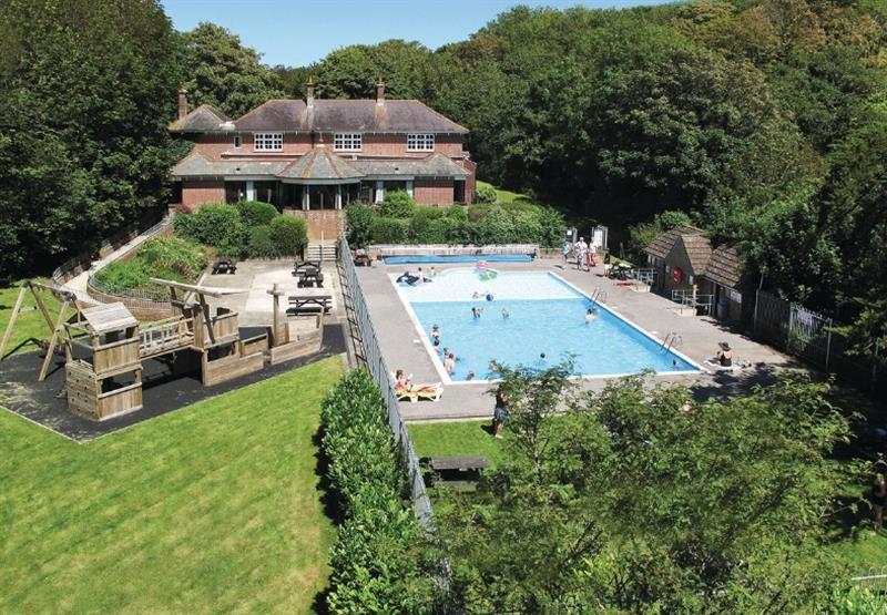 Outdoor heated swimming pool (photo number 4) at Osmington Holiday Park in , Dorset