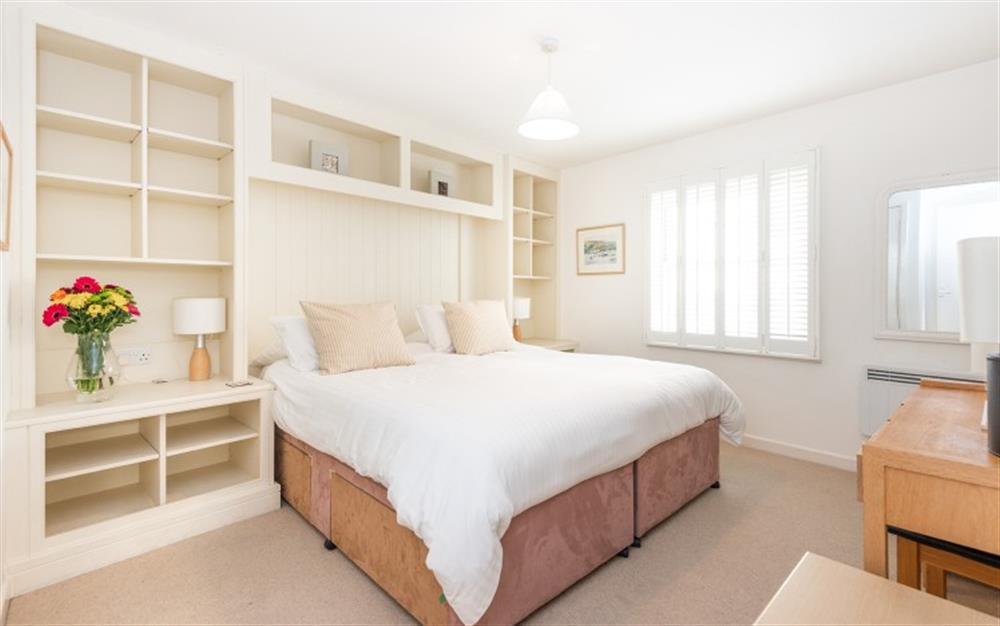 Bedroom 1 at Osprey (19A Fore Street) in Salcombe