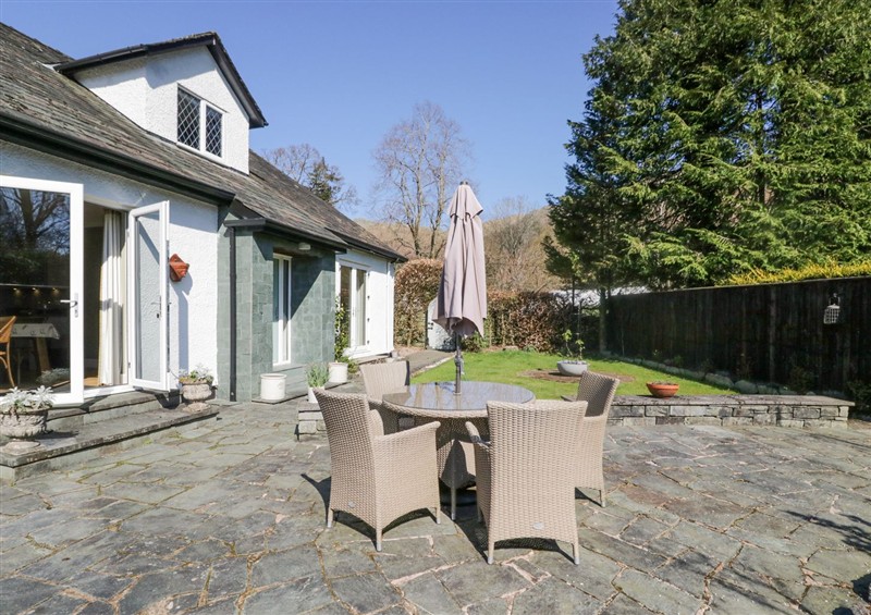 Outside Osprey Cottage at Osprey Cottage, Grasmere