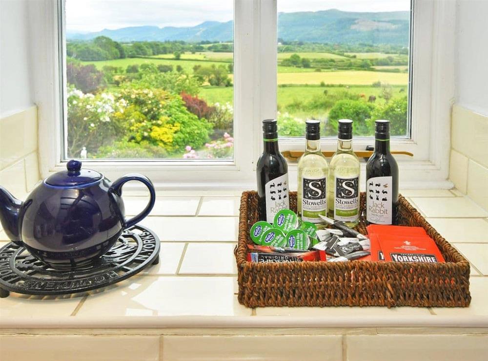 Welcome pack at Osprey Cottage in Keswick, Cumbria