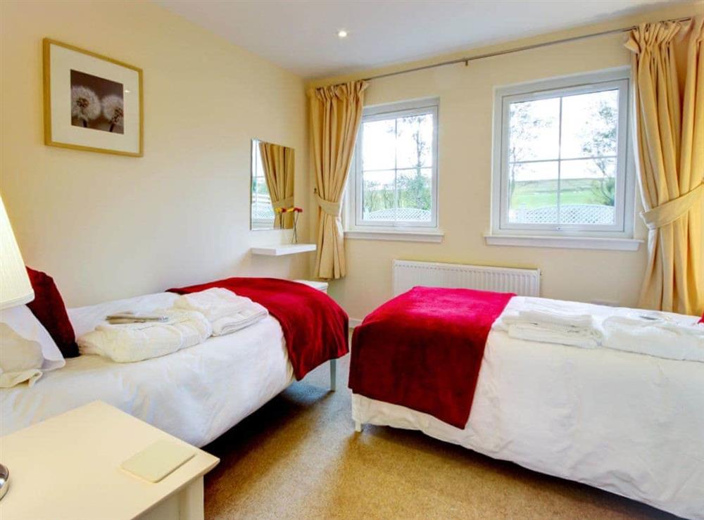 Twin bedroom at Barn Owl Cottage, 