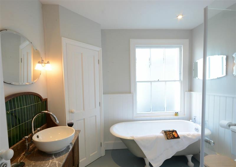 This is the bathroom at Osprey, Southwold, Southwold