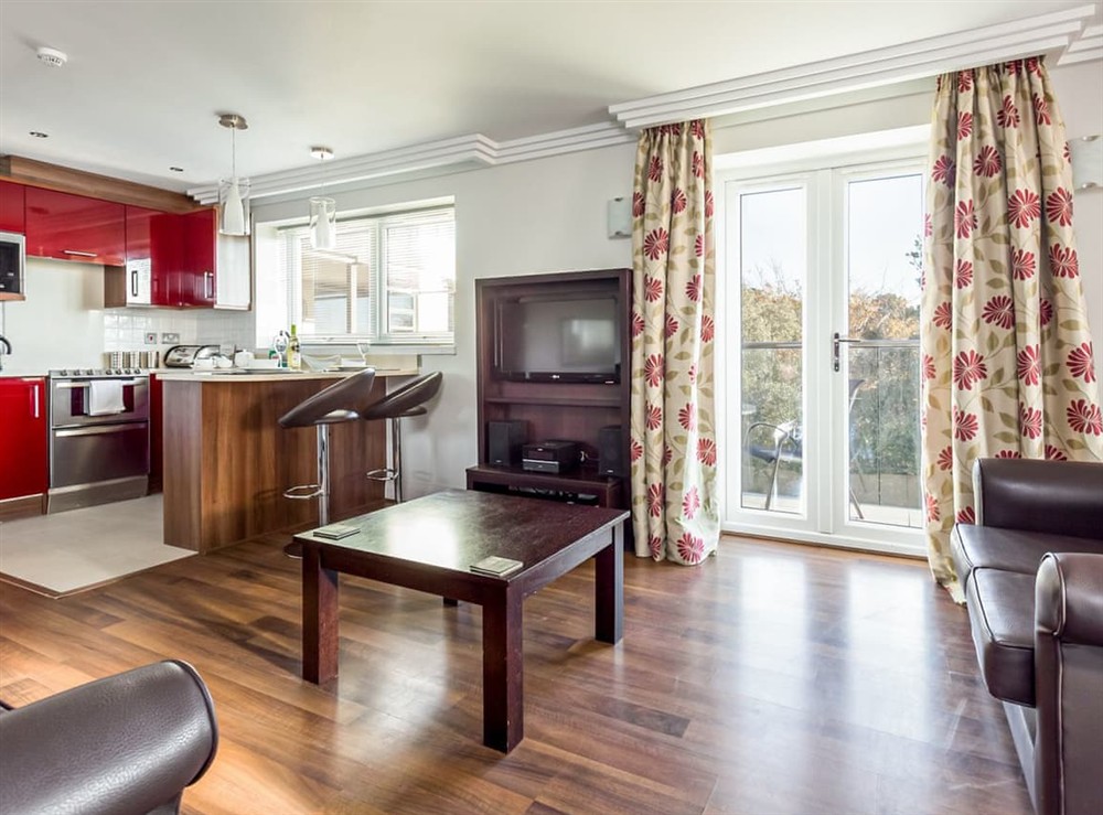 Open plan living space at Ospreys in Bournemouth, Dorset