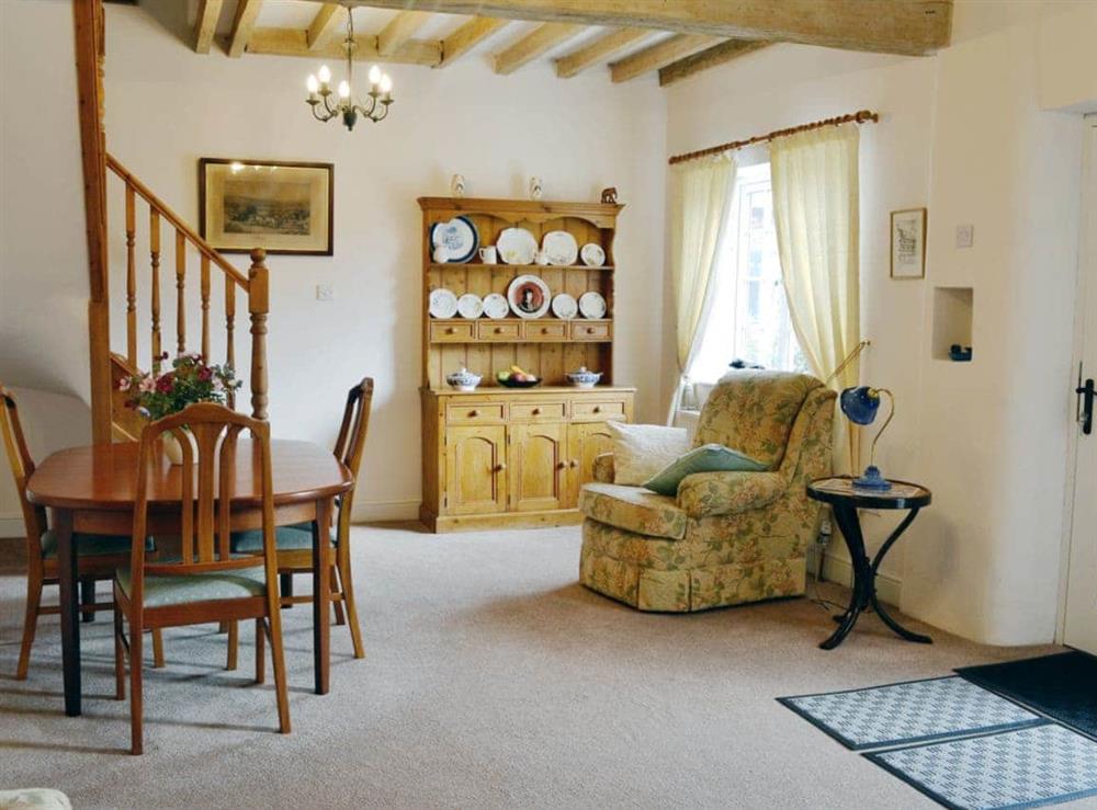 Dining Area at Ostlers Cottage in Westborough, near Newark, Lincolnshire