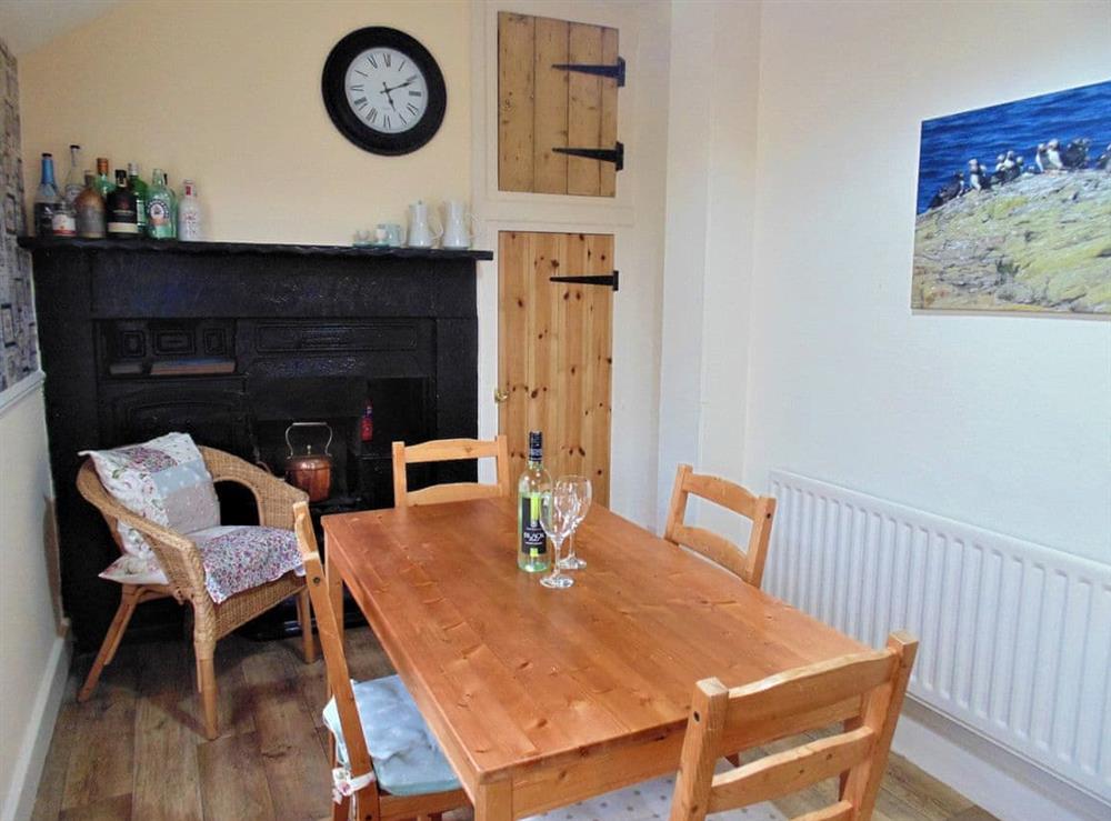 Dining Area at Oswin Cottage in Alnwick, Northumberland