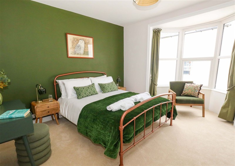 One of the 3 bedrooms at Otter Cottage, Weymouth