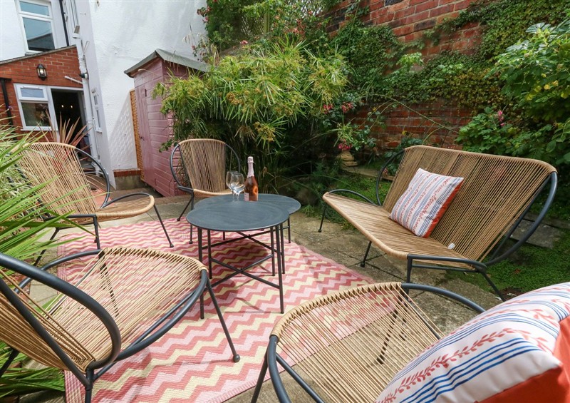 The garden at Otter Cottage, Weymouth