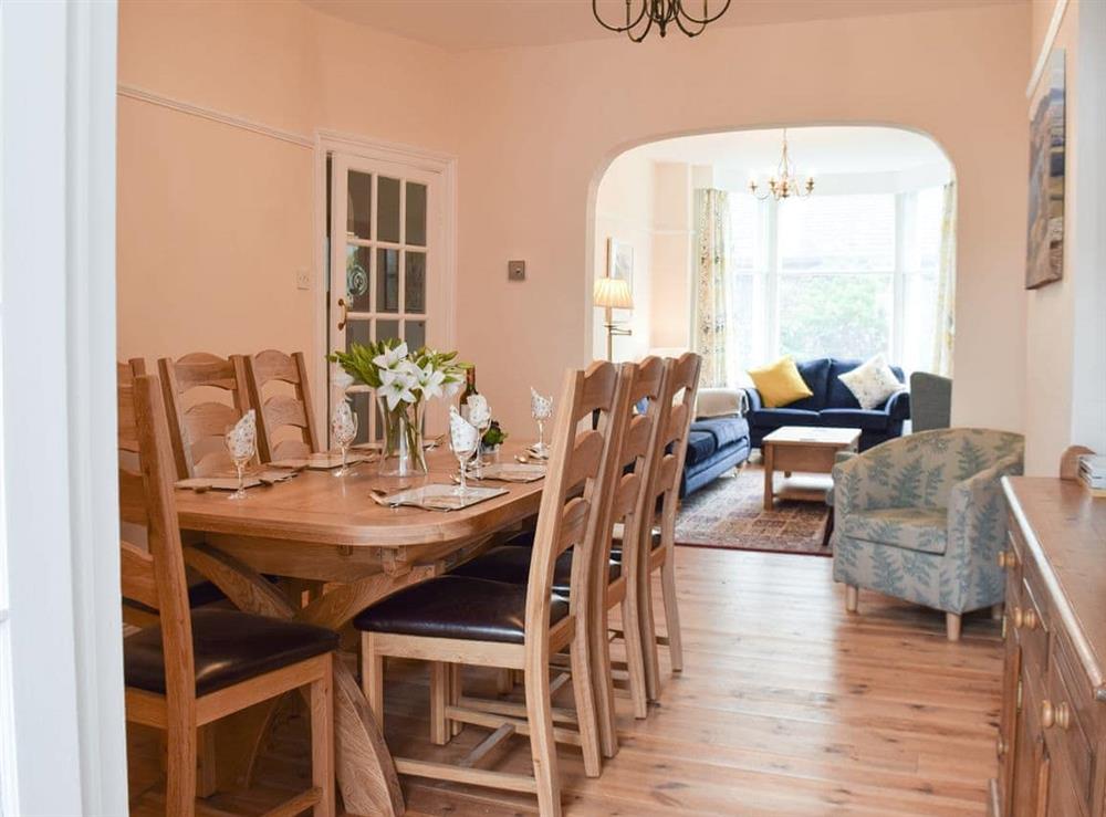 Dining area at Otterbield in Keswick, Cumbria