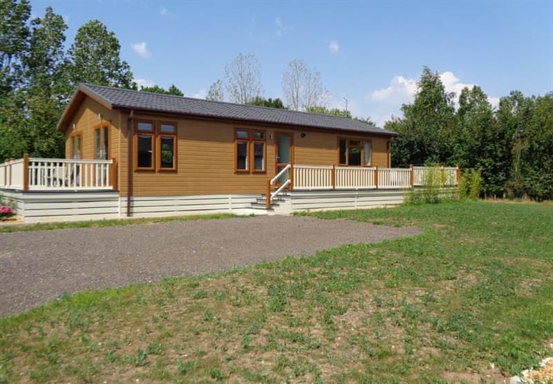 One of the lodges at Otters Mead in Beetley, Dereham