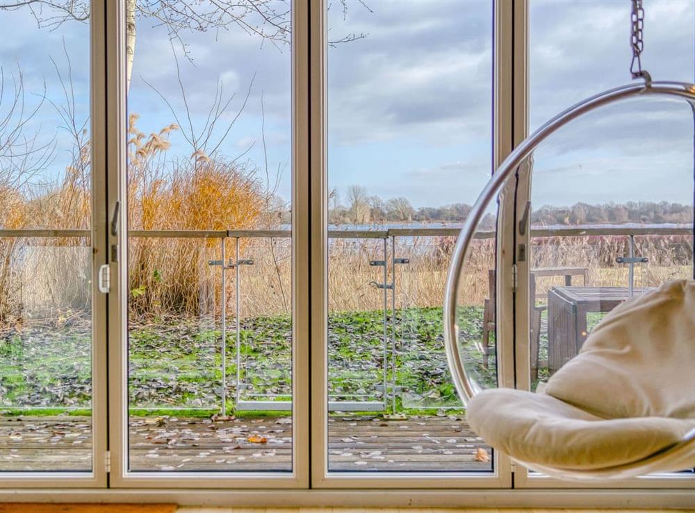 Great views from the property at Otters View in Somerford Keynes, near Cirencester, Gloucestershire