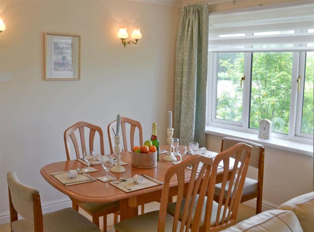 Dining area at Otters in Wroxham, Norfolk
