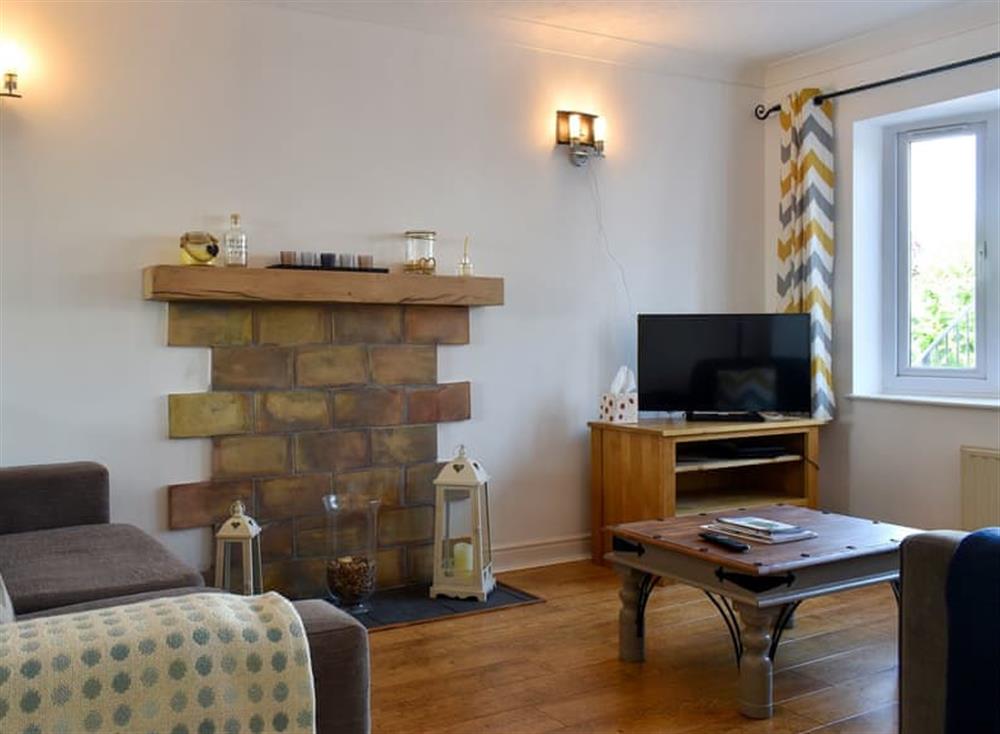 Comfortable living area at Our Retreat in Kingsbridge, Devon