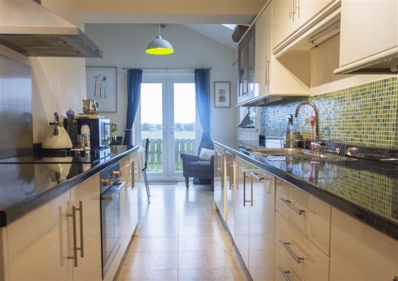 The kitchen at Our Story Cottage, Longhoughton