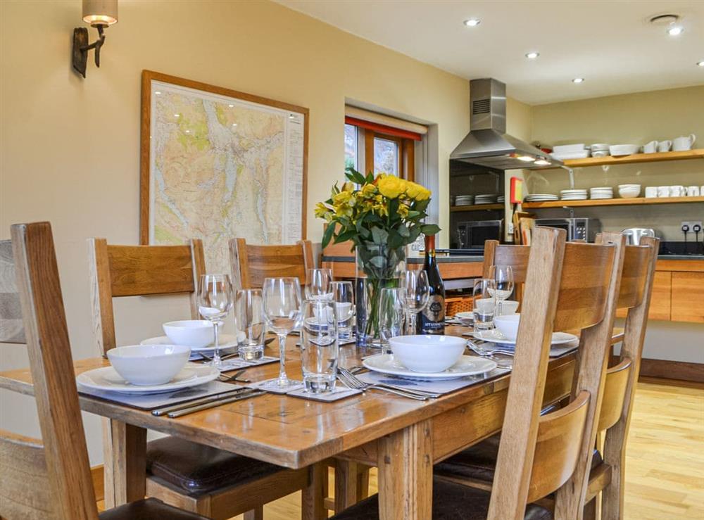 Dining Area at Over Brandelhow in Keswick, Cumbria