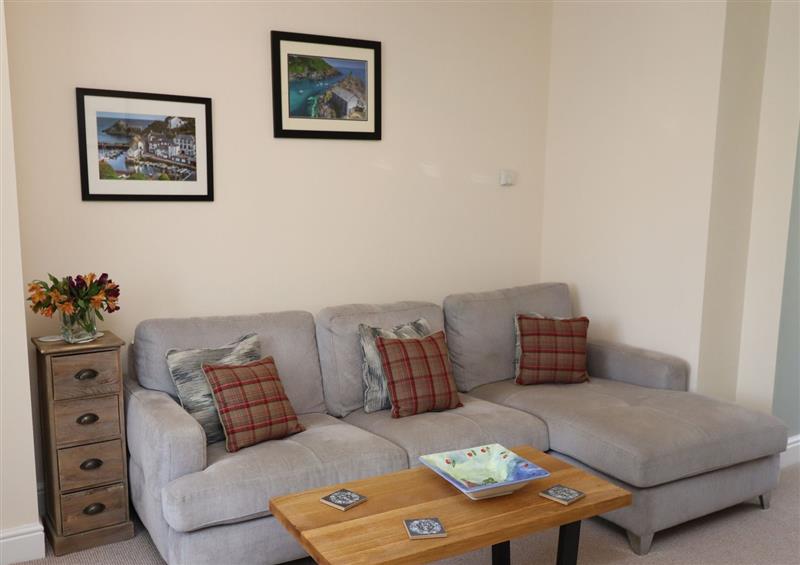 The living area at Over Esk, Whitby