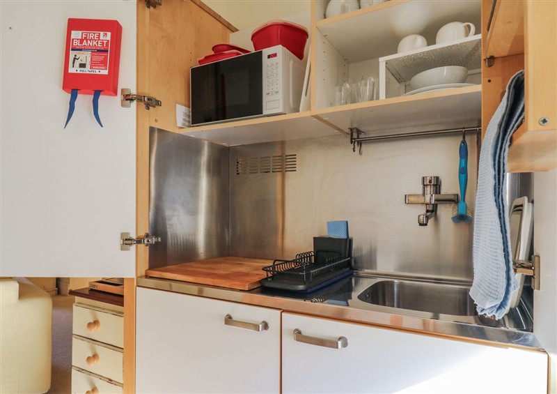 Kitchen at Over Village Studio, Over