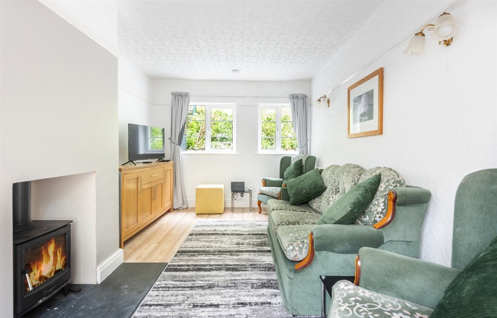 Enjoy the living room at Overbrook in Polperro