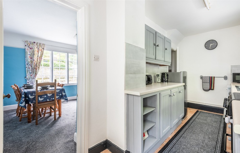 This is the kitchen (photo 2) at Overbrook in Polperro