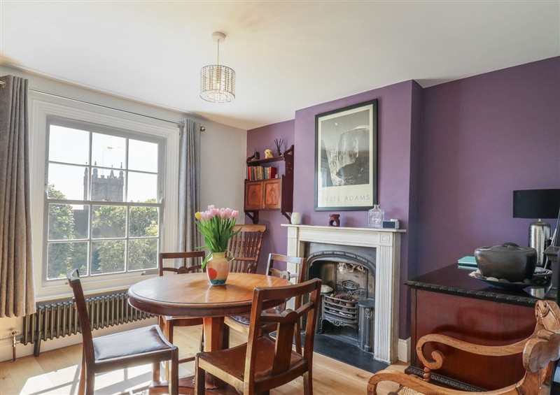 The dining room at Overchurch, Hythe