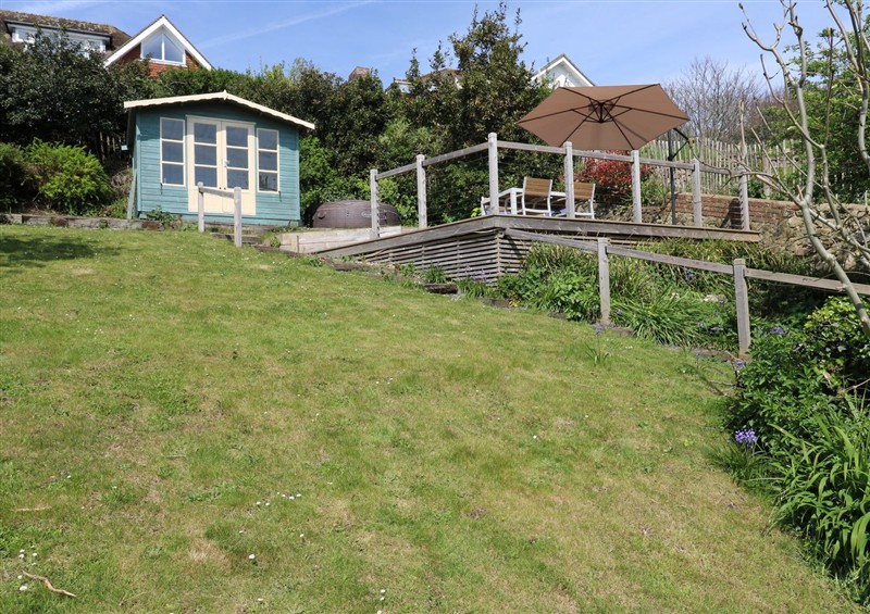 The garden at Overchurch, Hythe