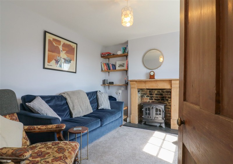 The living room at Overchurch, Hythe
