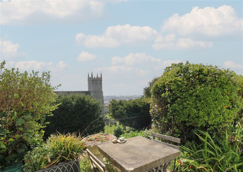 This is the garden at Overchurch, Hythe