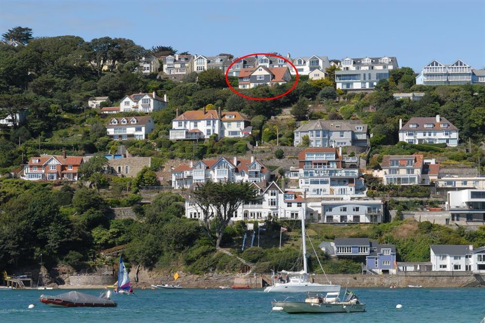 Well positioned property, overlooking Salcombe Estuary at Overcombe in , Salcombe