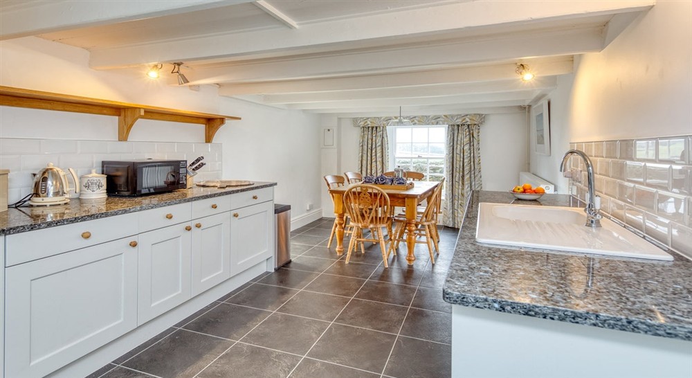 The kitchen (photo 2) at Overhaven in Polzeath, Cornwall