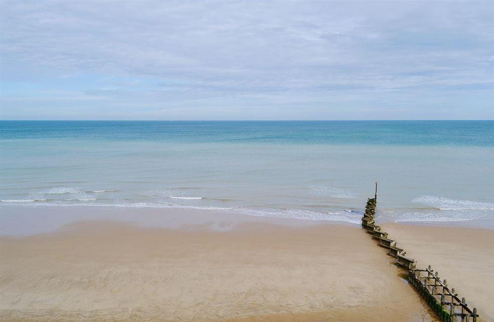 Beach at Overstrand at Overland Cottage in Holt, Norfolk