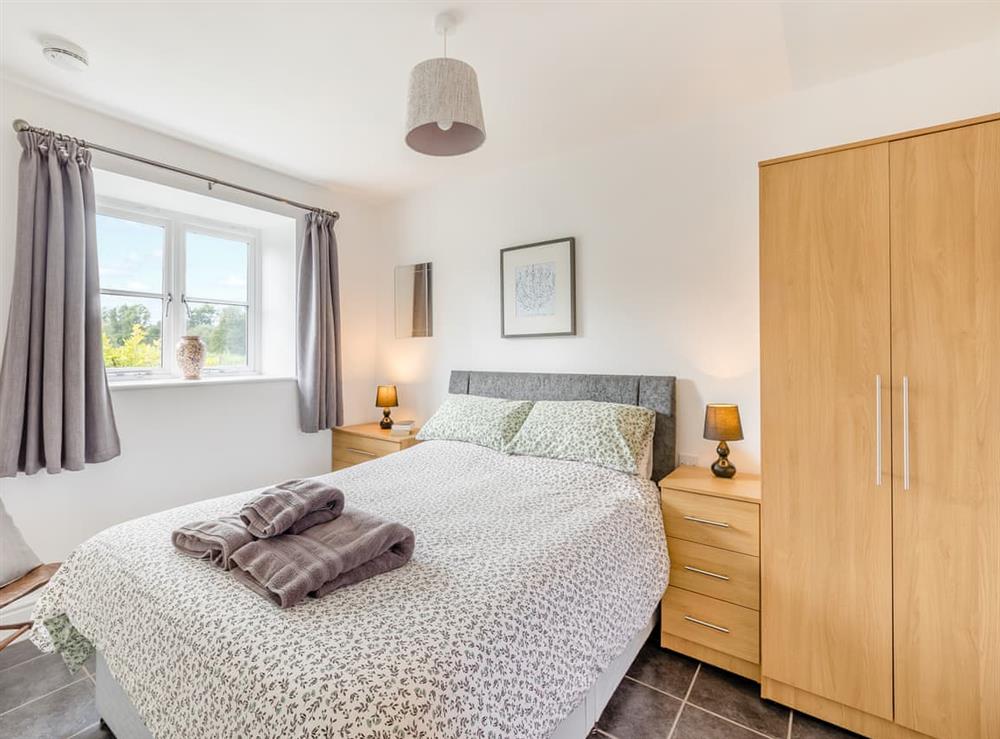 Double bedroom at Overshot in Hewish, Somerset