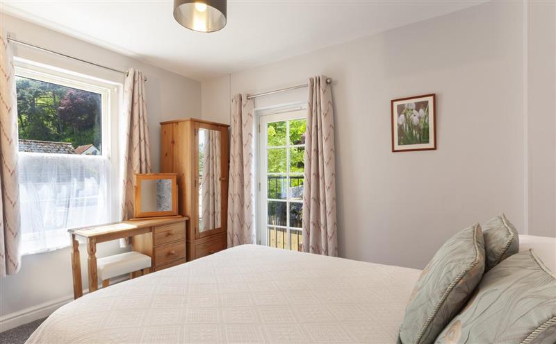 This is a bedroom at Overstream Annexe, Porlock