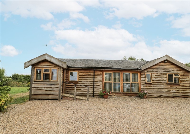 Outside Owl Barn at Owl Barn, Farnborough