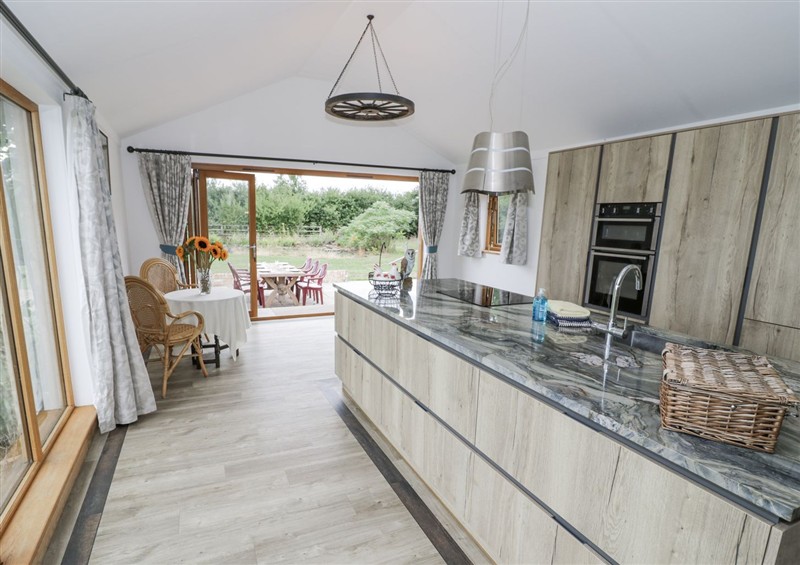 The kitchen at Owl Barn, Farnborough