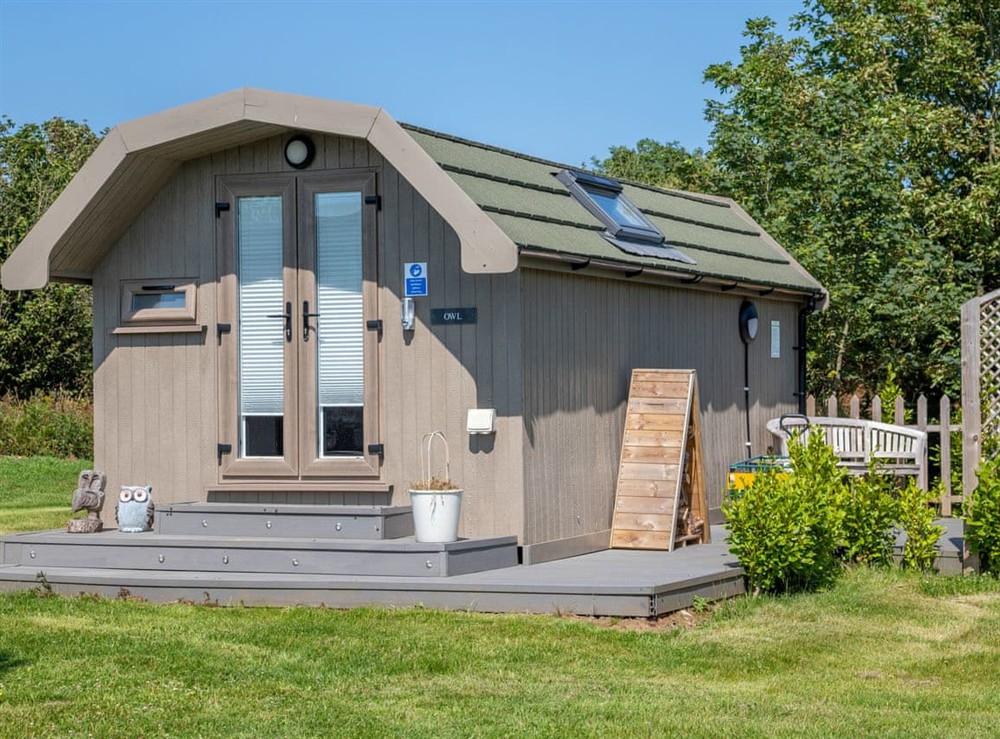 Typical exterior at Owl in Brynteg, near Benllech, Gwynedd