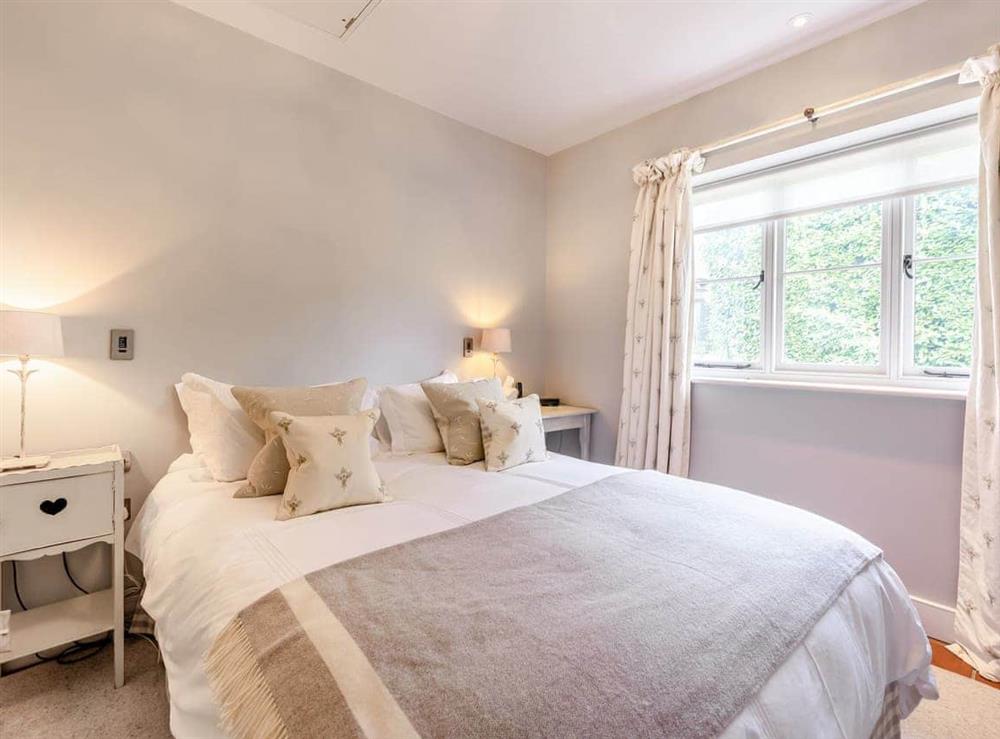 Double bedroom at Owl Cottage in Amberley, West Sussex