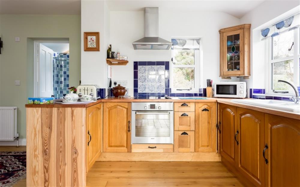 The kitchen at Owl Cottage in Brockenhurst