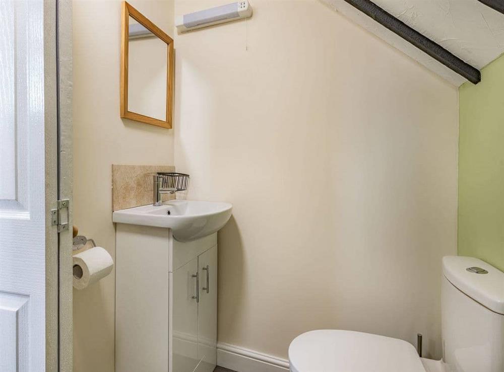 Shower room at Owl Cottage in Heckington, Lincolnshire