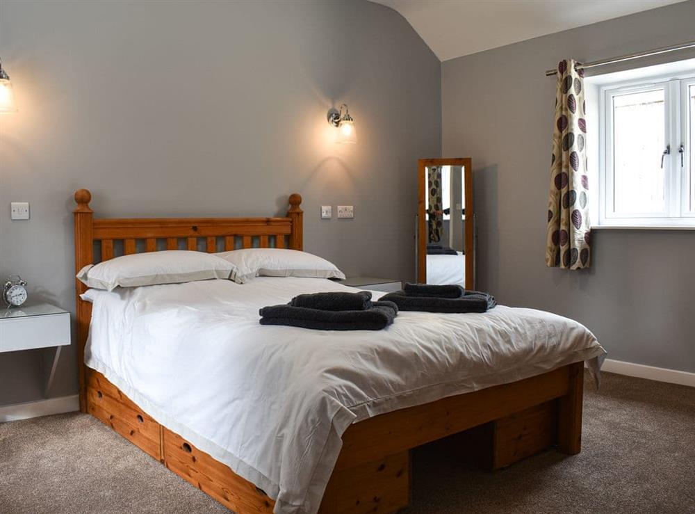 Double bedroom at Owl Cottage in Low Marishes, near Pickering, North Yorkshire