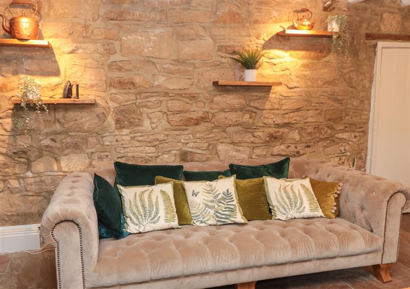 The living area at Owl Cottage, Morpeth