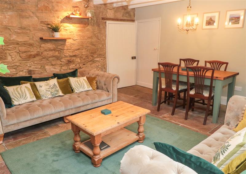 The living room at Owl Cottage, Morpeth