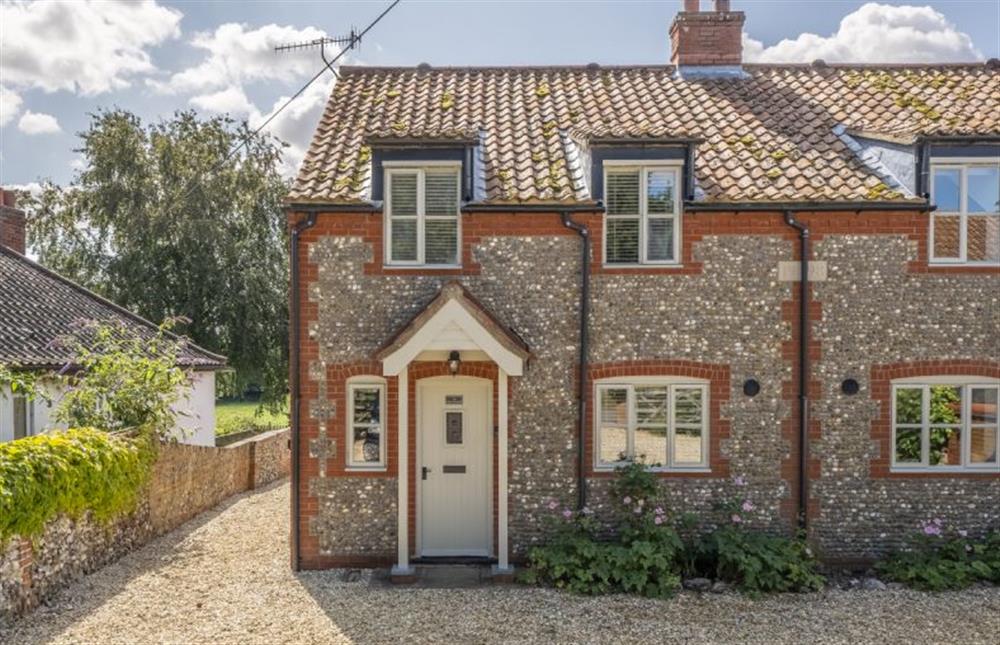 The front elevation of the cottage from Chapel Street