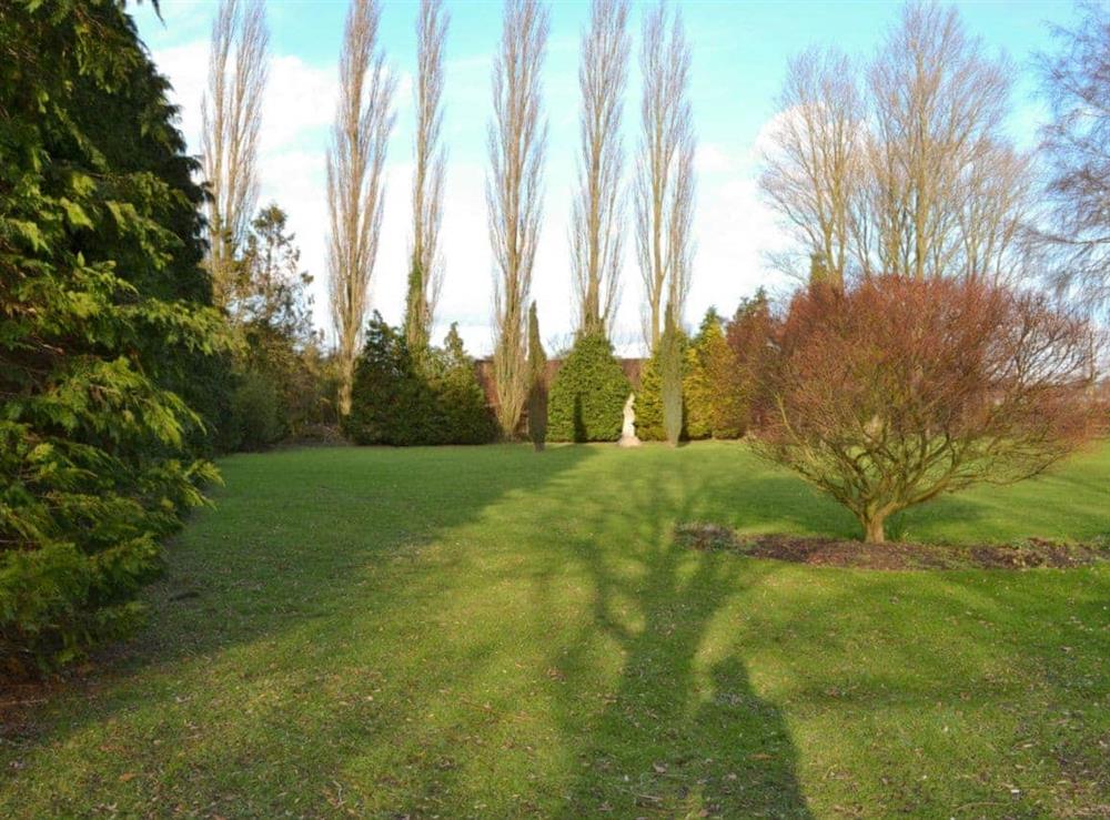 Garden at Owl Lodge in Forncett St Peter, near Long Stratton, Norfolk