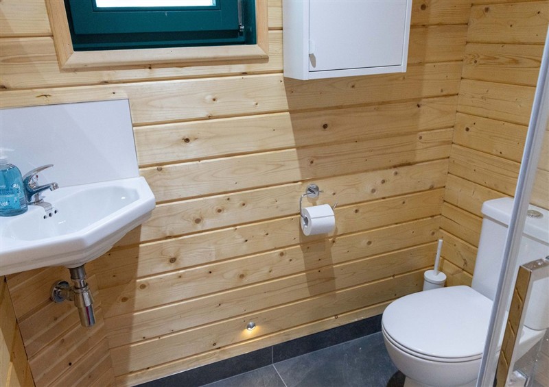 The bathroom (photo 2) at Owl Lodge, Menheniot