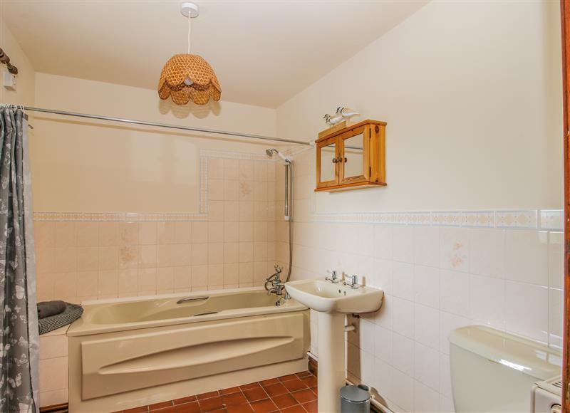 Bathroom at Owlbury Hall Barn, Snead near Bishops Castle