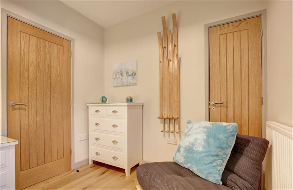 First floor: Bedroom three, the futon can be made up to an additional bed at Owlets at Mulberry Barn, Heacham near Kings Lynn