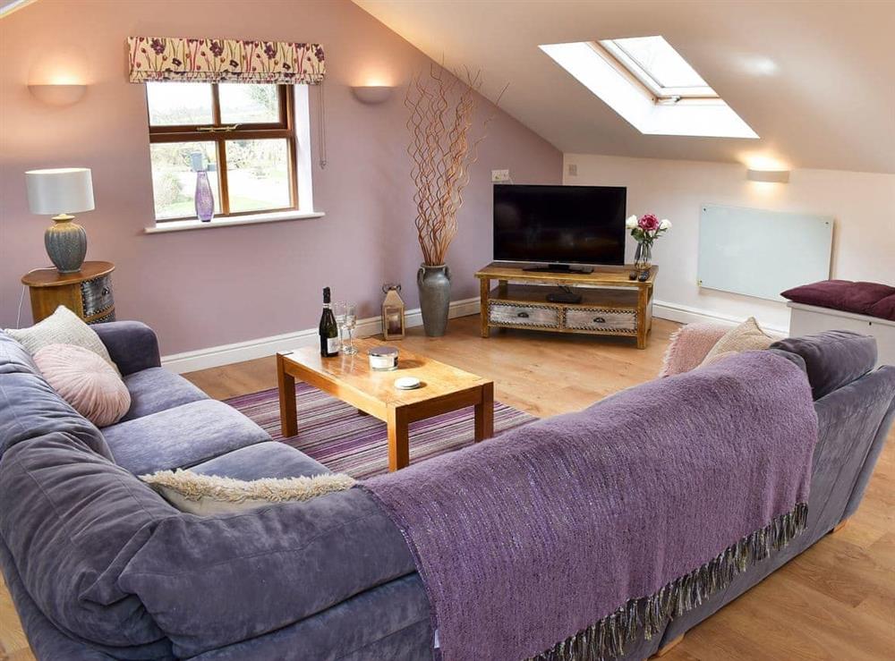 Living area at Owls Rest in Askwith, near Ilkley, North Yorkshire
